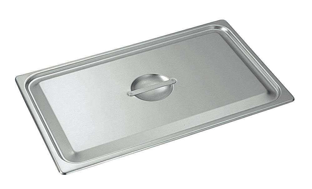 Rakuten - 18-8 ホテルパン蓋 C型 1/2 2120C(代引不可)【送料無料】