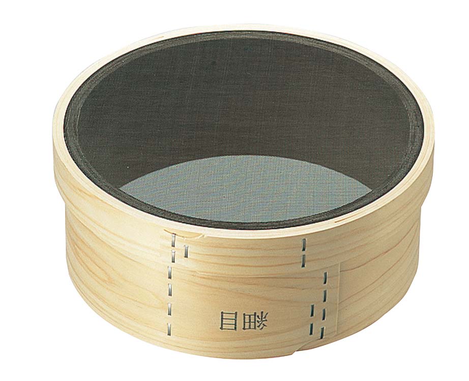 木枠 裏漉 代用毛 細目 (24メッシュ) 6寸 (18cm)(代引不可)【送料無料】