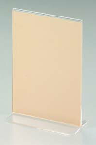 メニュースタンド 透明タイプ ETS-4 縦長(代引不可)