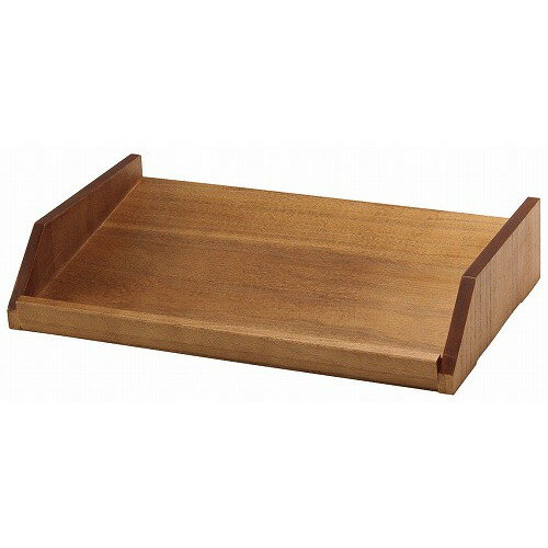 木製 オーガナイザーボックス用スタンド 1段3列 茶(代引不可)【送料無料】