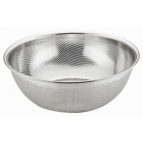 UK 18-8 HACCP パンチング浅型ざる 37.5cm(代引不可)【送料無料】