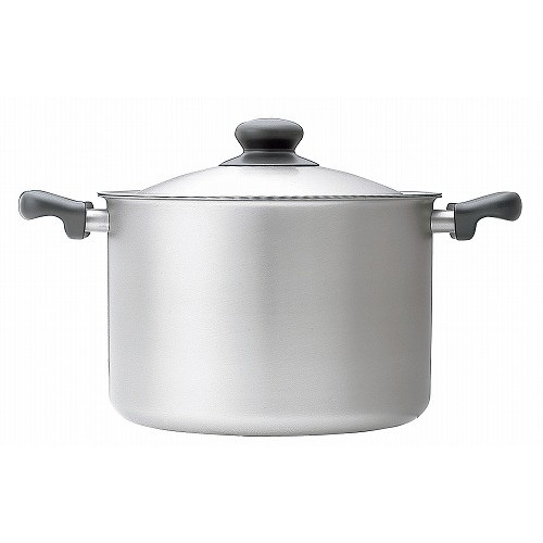 21 cm〜25 cm - 柳宗理 IH両手鍋 深型(つや消)22cm(代引不可)【送料無料】