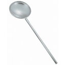 18-8 パンチング 網ヒシャク φ30cm×柄100cm(穴径6mm)(代引不可)【送料無料】