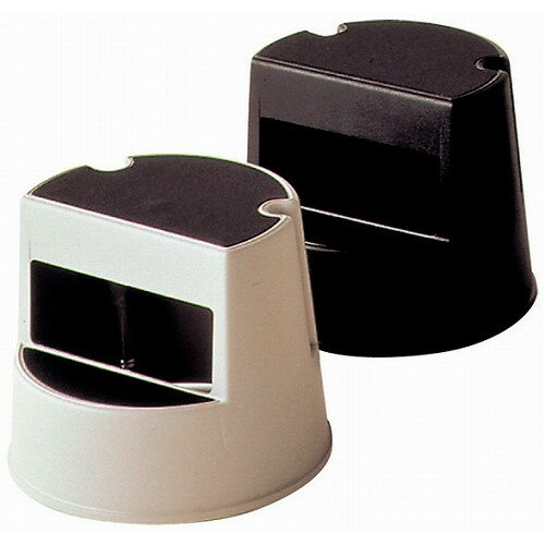 ラバーメイド ステップスツール 丸型 2523 ブラック(代引不可)【送料無料】(4.0)