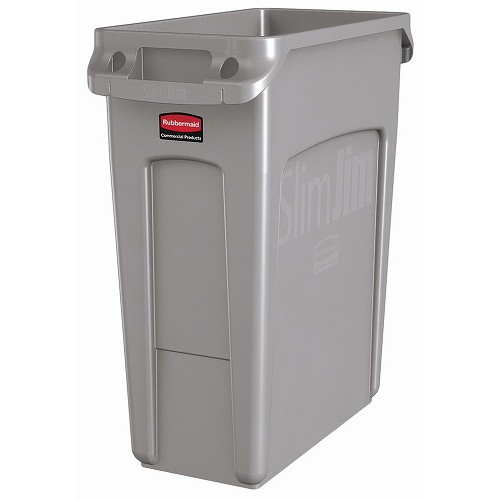 Dustbins - ラバーメイド スリムジムコンテナー グレー 1971258 60.6L(代引不可)【送料無料】
