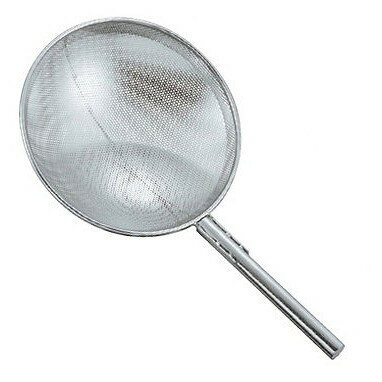 樂天商城 - 18-8 パンチング 網ヒシャク φ25cm×柄50cm(穴径2mm)(代引不可)【送料無料】