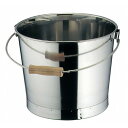 クローバー 18-8 プレス バケツ 目盛付 20L(代引不可)【送料無料】