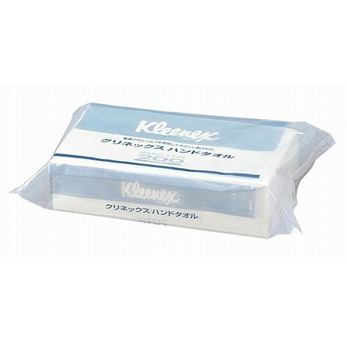 クリネックス ハンドタオル ハード200(200枚×30束)(代引不可)
