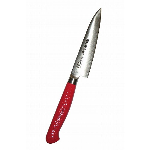 ハセガワ 抗菌カラー庖丁 ペティーナイフ MPK-12 12cm レッド(代引不可)【送料無料】