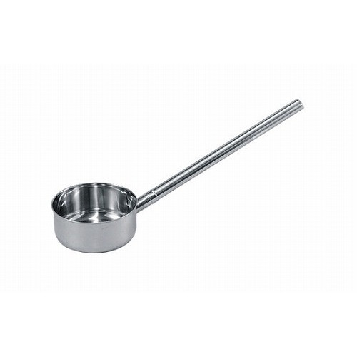 Soup Ladle （Holed） - ステンレス柄 水杓子(目盛付)12cm 500cc(代引不可)【送料無料】