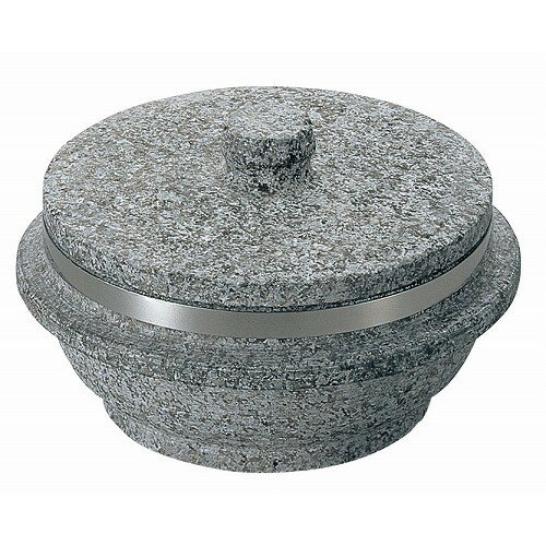 長水 遠赤 石焼釜(石蓋付)補強リング付 15cm(代引不可)【送料無料】