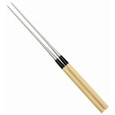本焼ステンレス 朴柄盛箸 240mm No.21024(代引不可)【送料無料】