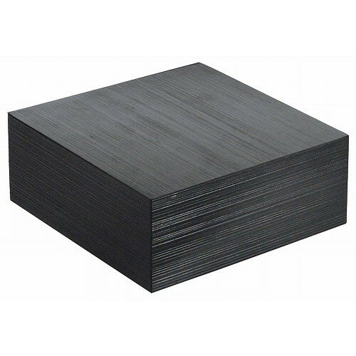 樂天商城 - 木製 千筋キューブ 黒 200×200×80mm(代引不可)【送料無料】