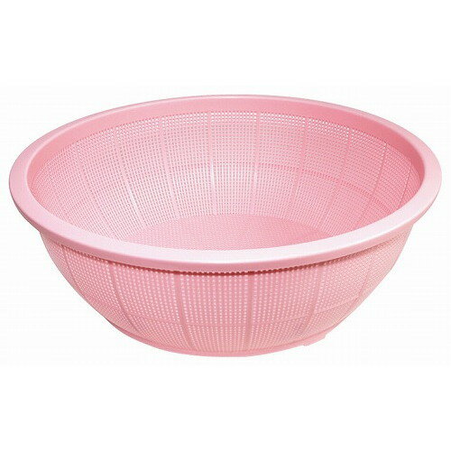 Basket, Cart - イケダ DX丸 ザル(ピンク)#650(代引不可)【送料無料】