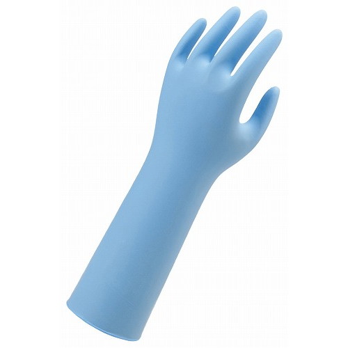 樂天商城 - ショーワ ニトリル手袋 ニトリスト・スーパーロング S No.887(50枚入)ブルー(代引不可)【送料無料】