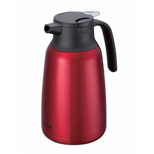 ■商品説明●ステンレス製真空2重魔法瓶ポット●取り外し簡単！ワンタッチ着脱ふた●プッシュレバー開栓タイプ●口径：50mm■直径・サイズ163×127×H194■深さ■重さ0.63kg■容量1L●取り外し簡単！ワンタッチ着脱ふた●プッシュレバ...