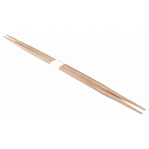 一次性筷子 - 竹一番 先細箸 卵中 燻し 100膳入 23.5cm(代引不可)【送料無料】