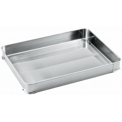 クローバー 18-8 餃子バット身 大 400×300×H40(代引不可)【送料無料】