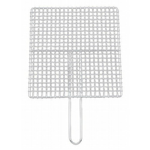 EBM シングルハンドル 焼アミ クロームメッキ 36cm(代引不可)【送料無料】