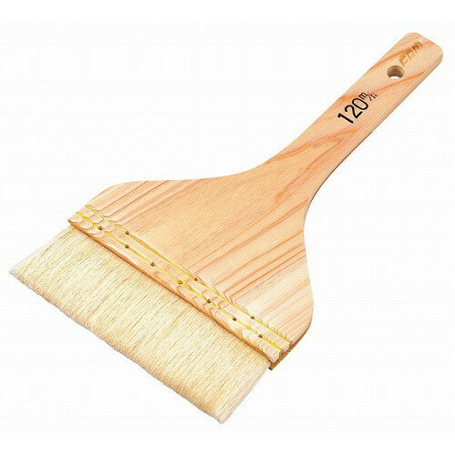 EBM 製菓用 特上白ハケ(三味糸三段)4寸(120mm)(代引不可)【送料無料】