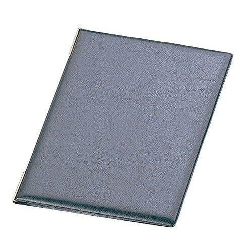 えいむ レザータッチメニューブック LB-401 大 ブラック(代引不可)【送料無料】