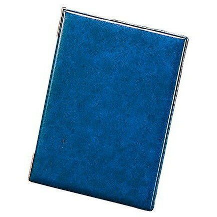 えいむ レザータッチメニューブック LB-401 大 ダークブルー(代引不可)【送料無料】