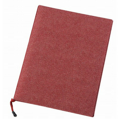 えいむ 布地小紋柄メニューブック 華-201 大 エンジ(代引不可)【送料無料】