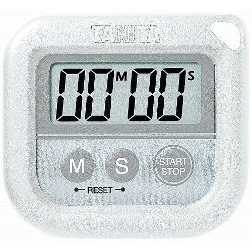 タニタ 丸洗いタイマー 100分計 TD-376N ホワイト(代引不可)【送料無料】(3.0)