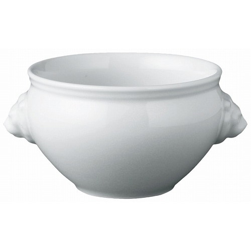 陶器 ライオンスープ L 蓋無(代引不可)【送料無料】