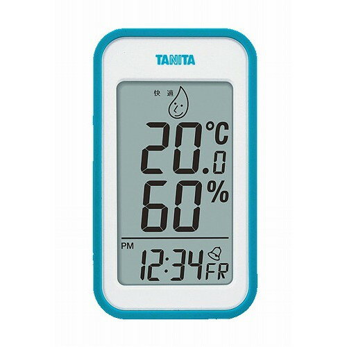 タニタ デジタル温湿度計 TT-559(BL)ブルー(代引不可)【送料無料】