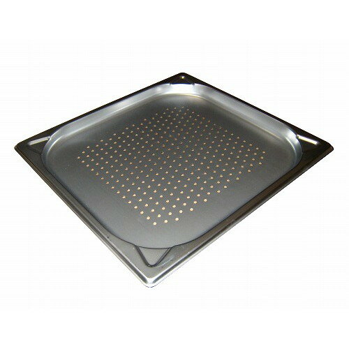 プロシェフ 18-8 穴明GNパン補強重なり防止付 2/3 20mm(代引不可)【送料無料】