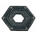 南部鉄 釜敷 亀甲型 大 17006(代引不可)【送料無料】