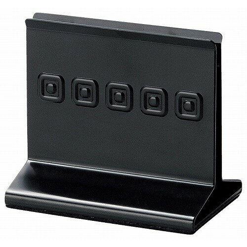 Business Products Services - えいむ メタルメニューブック立て LS ブラック BS-62(代引不可)【送料無料】