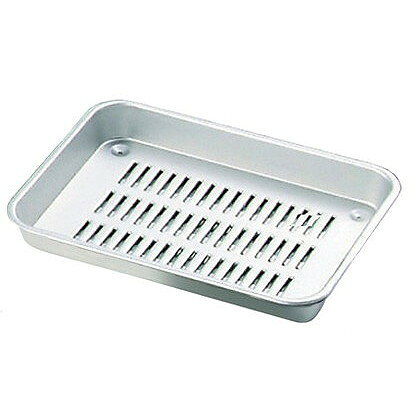 アルマイト 標準 水切バット 1号 370×307×48(代引不可)【送料無料】