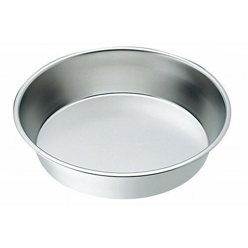 18-8 総絞り テーパー ケーキ型 共底 21cm(代引不可)【送料無料】