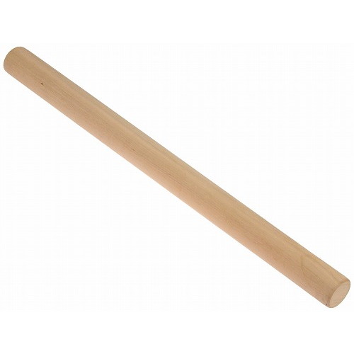 桜材(国産)麺棒 45cm(φ33mm)(代引不可)【送料無料】