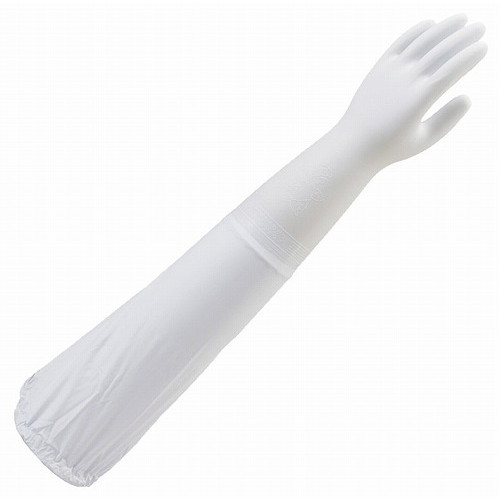■商品説明● 肩口までのロングタイプで腕全体を保護します。● 裾部分はズリ落ちを防止するゴムバンド付きです。● 手袋部分は薄手でフィット感に優れ、指先感覚が活かせます。● 独自のパターンにより、高いスベリ止め効果を発揮します。■直径・サイズ全長：600■深さ■重さ54g■容量● 裾部分はズリ落ちを防止するゴムバンド付きです。● 手袋部分は薄手でフィット感に優れ、指先感覚が活かせます。● 独自のパターンにより、高いスベリ止め効果を発揮します。【代引きについて】こちらの商品は、代引きでの出荷は受け付けておりません。【送料について】北海道、四国、九州は送料を頂きます。【配送について】沖縄、離島は配送できません。予めご了承ください。