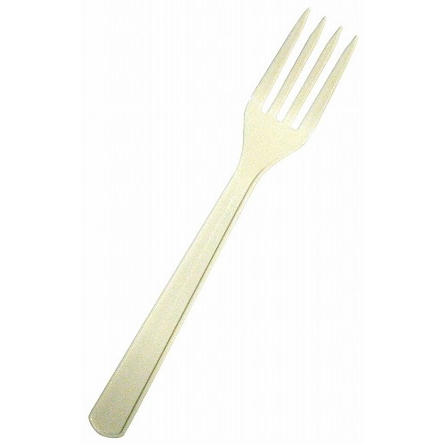 特大フォーク アイボリー(100本入)(代引不可)