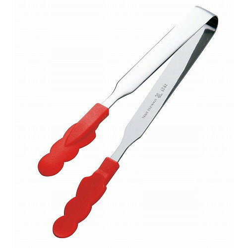 抗菌耐熱カラートング スリム 小 レッド 17.5cm(代引不可)