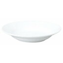 おぎそチャイナ スープ皿 23cm 3703 ホワイト(代引不可)【送料無料】