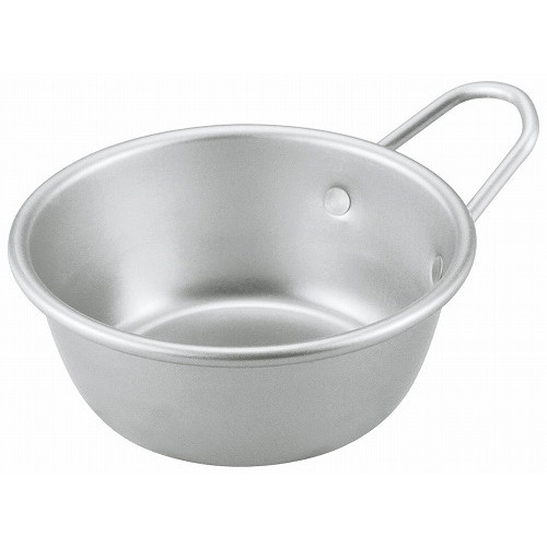 アルマイト マッコリカップ 手付 11cm シルバー(代引不可)【送料無料】