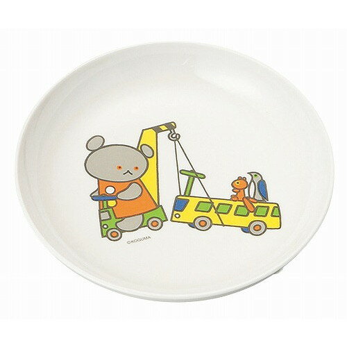 メラミン子供食器 こぐまちゃん 菜皿 小 D10KO(代引不可)