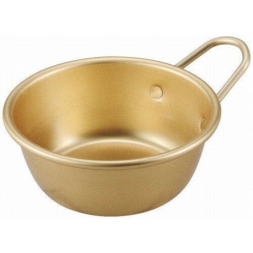 アルマイト マッコリカップ 手付 11cm ゴールド(代引不可)