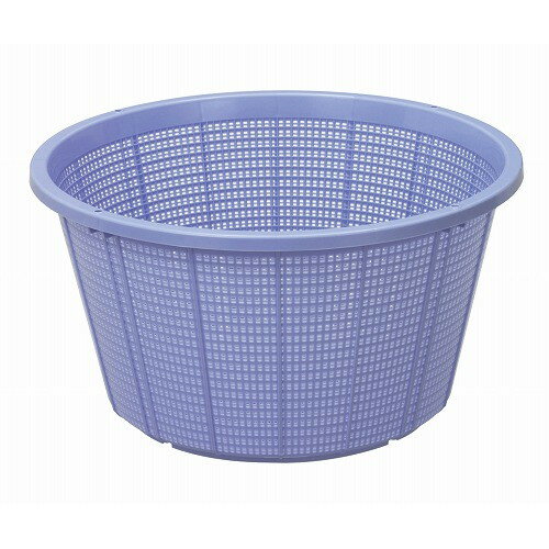 アシスト 丸型ザル(手なし)30型 ブルー(代引不可)【送料無料】
