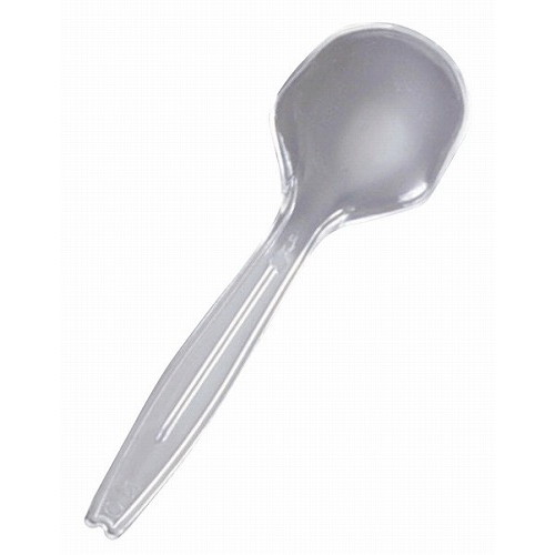 丸中スプーン(A)透明(100本入)(代引不可)