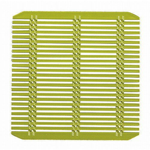 強化PP 正角 竹ス 115mm グリーン 6-757-6(代引不可)【送料無料】