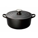 ル・クルーゼ トラディション ココットロンド 24cm 2101-24-0 マットブラック(代引不可)【送料無料】
