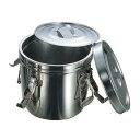 18-8 フック付 ダブル食缶 10L(シリコンパッキン)(代引不可)【送料無料】