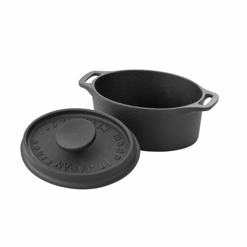【4つセット】及源鋳造 盛栄堂 ココット キャセロール オーバル F-418 盛栄堂 鉄製 ココット(キャセロール)オーバル F-418