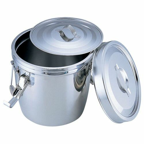 遠藤商事 SA18-8ダブル汁食缶(フック付) 14l(両手付) ASY09014【送料無料】